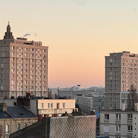 Le Petit Nid Perche Sous Les Toits, Vue Mer Le Havre Extérieur photo