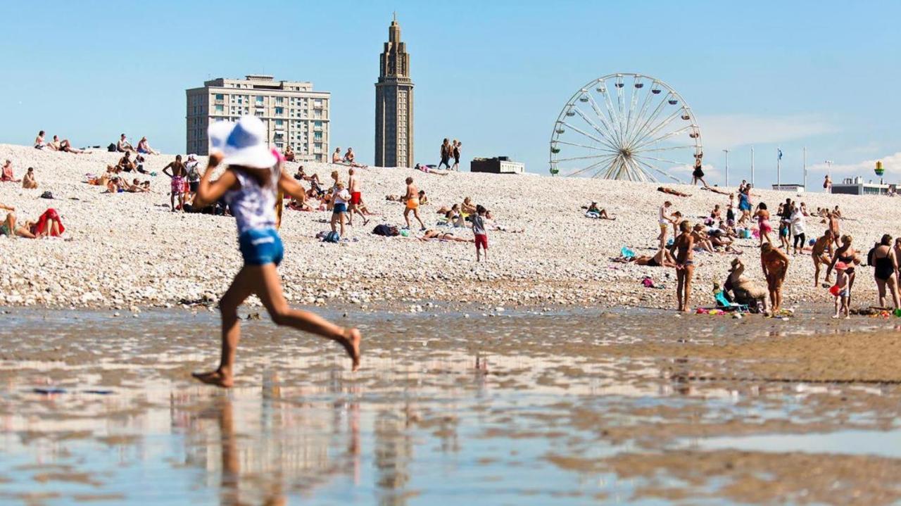 Le Petit Nid Perche Sous Les Toits, Vue Mer Le Havre Extérieur photo