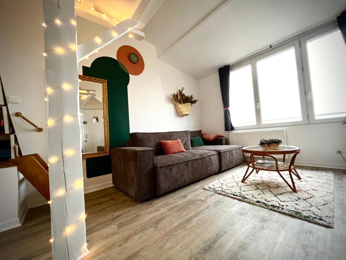 Le Petit Nid Perche Sous Les Toits, Vue Mer Le Havre Extérieur photo